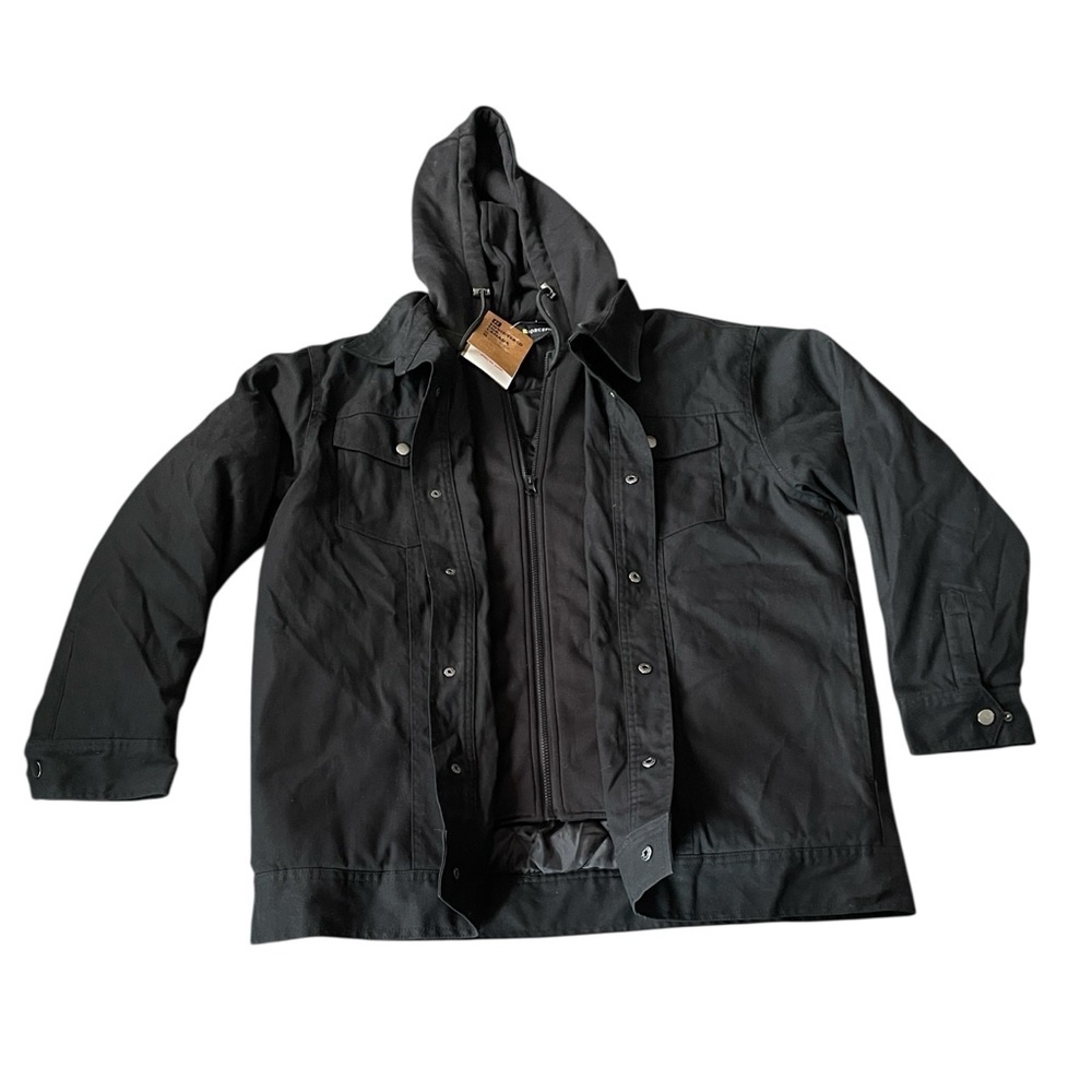 Forcefield - Men's Hooded Insulated Canvas Jacket
